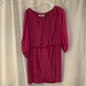 Tibi Vibrant Pink Dress